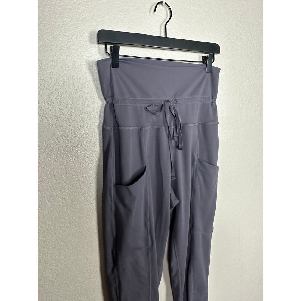 Fabletics Grey Drawstring High Rise Athletic Pant… - image 2